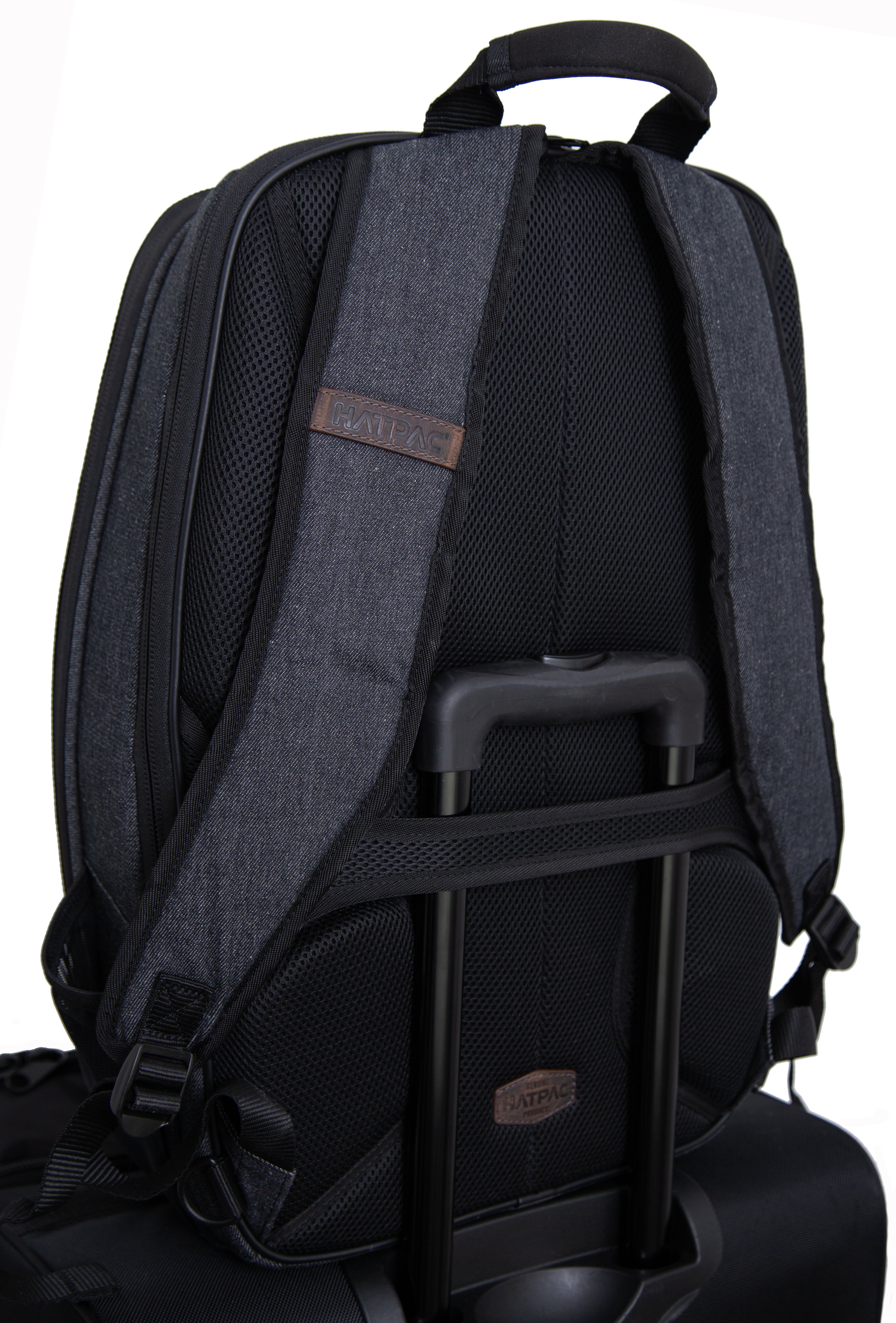Hatpac The Original HATPAC® - Black Denim – HatPac